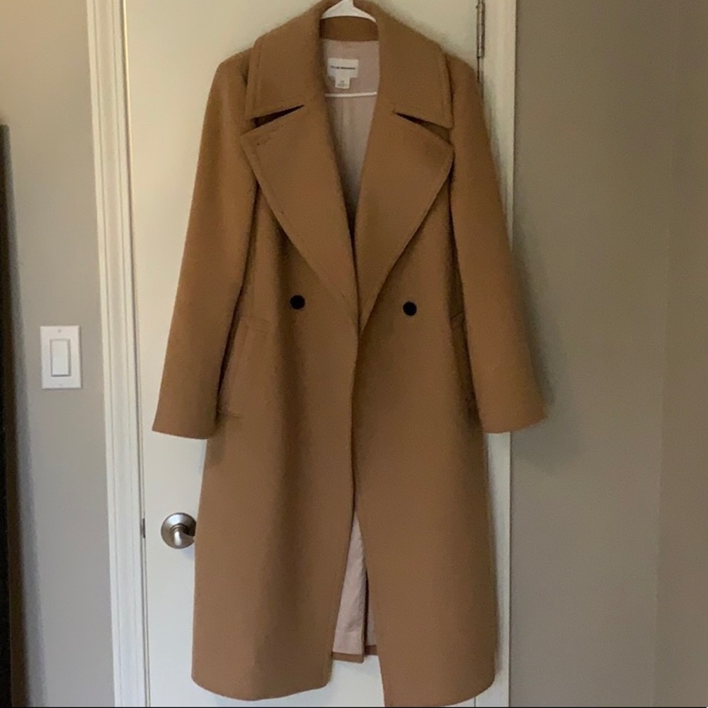 Club Monaco Daylina Wool Camel Coat